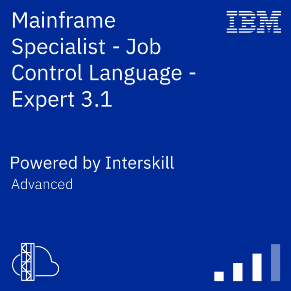 Mainframe Specialist - Job Control Language - Expert 3.1