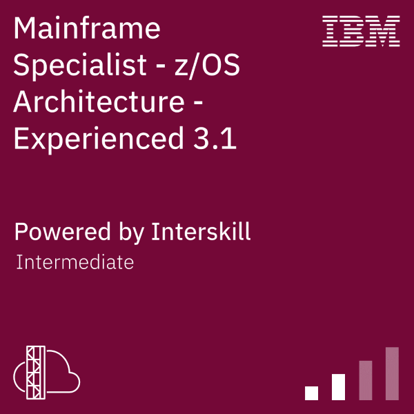 Mainframe Specialist - zOS Architecture - Experienced 3.1
